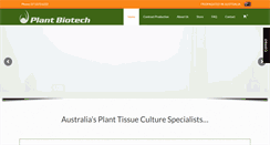 Desktop Screenshot of plantbiotech.com.au