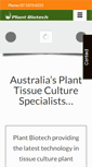 Mobile Screenshot of plantbiotech.com.au